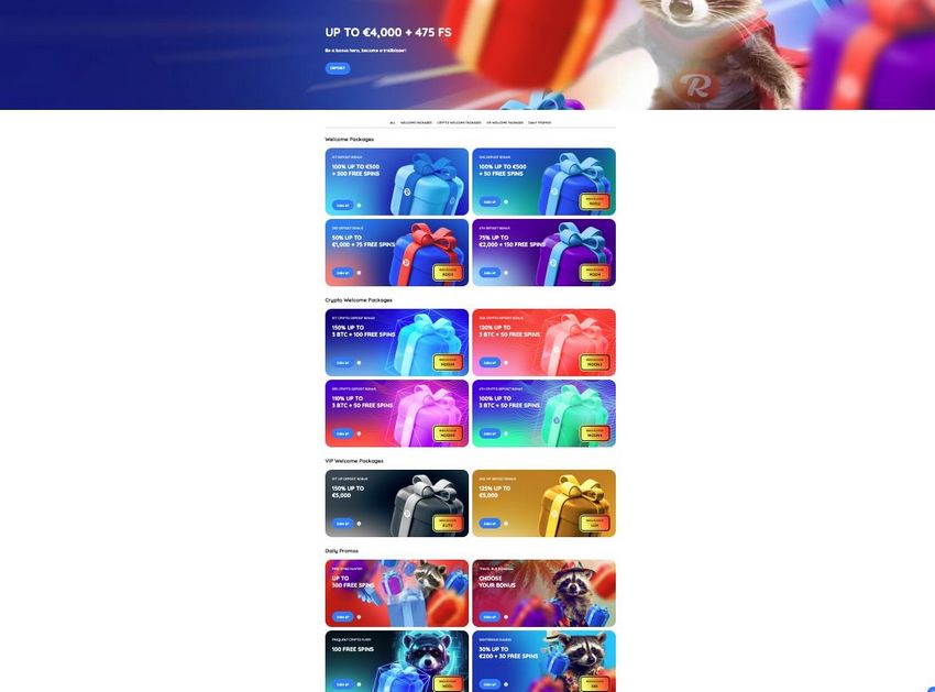 Rooli Gambling Enterprise Benefit - 325% approximately € 4,000 +475 Free Spins